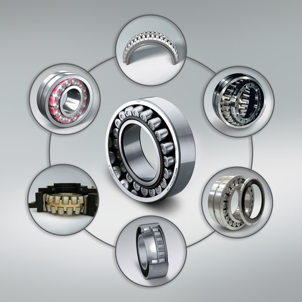 Heavy industries gain from NSK spherical roller bearings